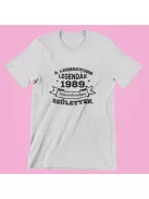 A legnagyobb legendák (válaszható dátummal és hónappal) születtek férfi póló