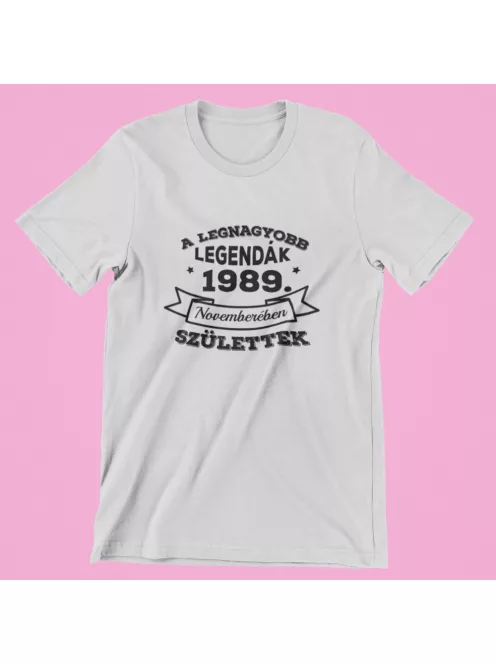 A legnagyobb legendák (válaszható dátummal és hónappal) születtek férfi póló