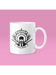 A legnagyobb vadász (választható névvel) bögre