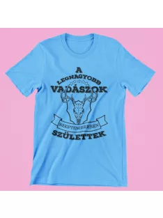   A legnagyobb vadászok (választható hónappal) születtek férfi póló