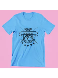   (Választható név) a legnagyobb horgász (v3) férfi póló