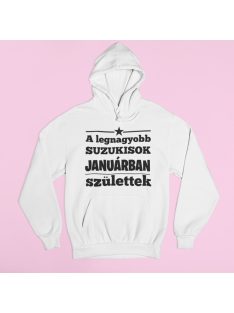   A legnagyobb Suzukisok (válaszható hónappal) születtek pulóver