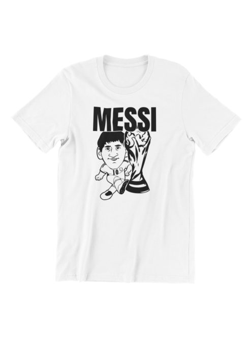 Lionel Messi drawing férfi póló