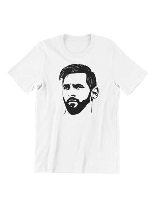 Lionel Messi face férfi póló
