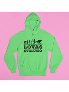 Lovas evolúció pulóver