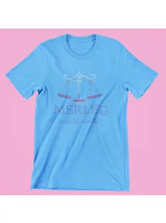 Mérleg férfi póló