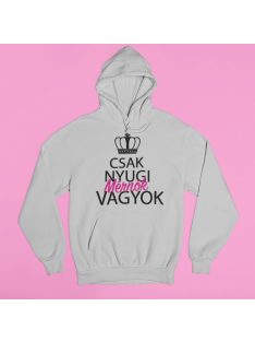 Csak nyugi, mérnök vagyok (v2) pulóver