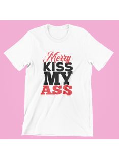 Merry kiss my ass női póló