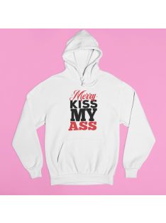 Merry kiss my ass pulóver