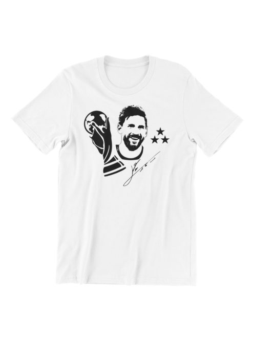 Messi and worldcup férfi póló