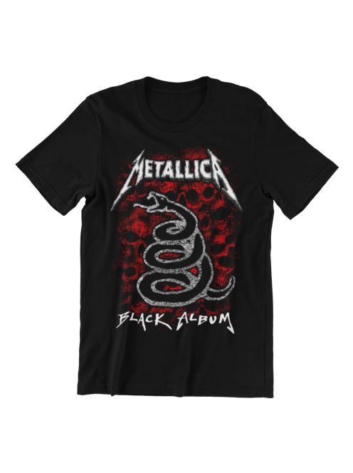 Metallica - Black album férfi póló