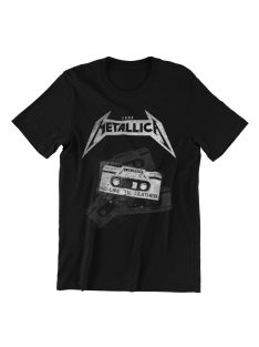 Metallica - No life till leather férfi póló