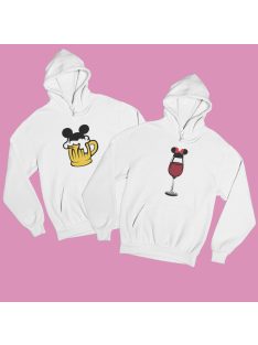 Mickey sör és Minnie Bor páros pulóver