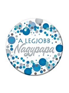 A legjobb Nagypapa Kitűző - 5,5 cm