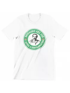 Mornings are for coffee stranger things férfi póló