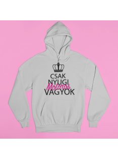 Csak nyugi, motoros vagyok (v2) pulóver