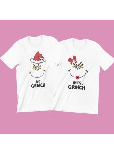 Mr. és Mrs. Grinch páros póló
