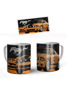 Mustang autós bögre