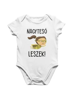 Nagytesó leszek lányos baby body