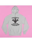 Testépítő vagyok, de még nem fejeztem be pulóver