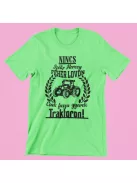 Nincs szőke herceg fehér lovon, csak fasza gyerek traktoron férfi póló