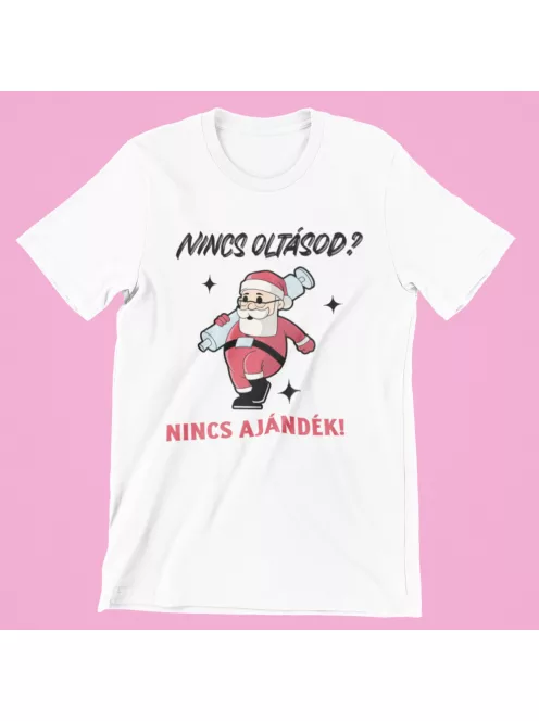 Nincs oltásod? Nincs ajándék férfi póló