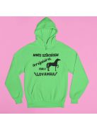 Nincs szükségem terápiára, csak a lovamra pulóver