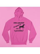 Nincs szükségem terápiára, csak a lovamra pulóver