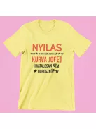 Nyilas, de csak azért, mert a kurva jófej hivatalosan nem horoszkóp női póló