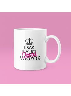 Csak nyugi, orvos vagyok (v2) bögre