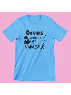 Orvos vagyok, nem varázsló férfi póló