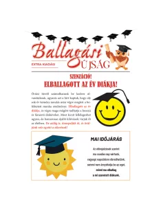 Ajándék újság - Ballagási újság