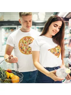  Páros póló - Pizza love 