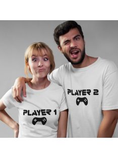 Player 1 and Player 2 páros póló