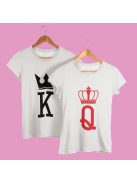 Queen + King páros póló