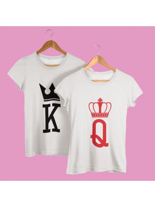 Queen + King páros póló