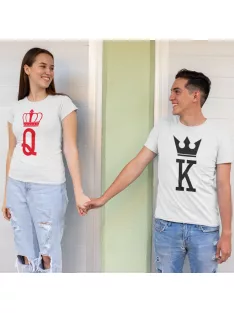 Queen + King páros póló