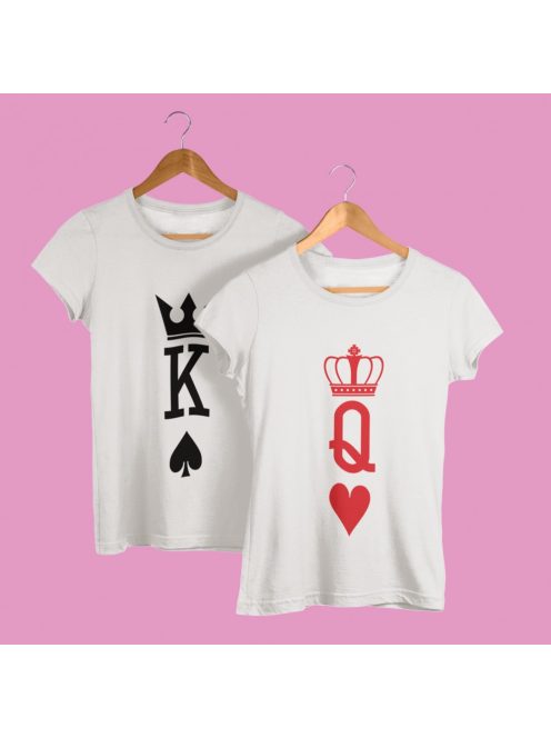  Queen + King (v2) páros póló