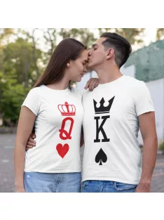  Queen + King (v2) páros póló