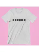 QWERTY férfi póló