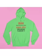 Rák, de csak azért, mert a kurva jófej hivatalosan nem horoszkóp pulóver
