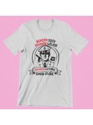 Rendőr szív rendőr lélek rendőr leszek amíg élek férfi póló