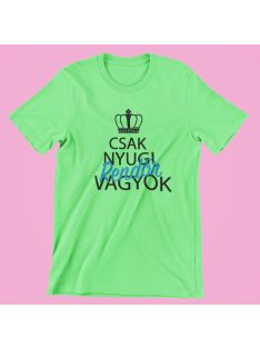 Csak nyugi, rendőr vagyok férfi póló