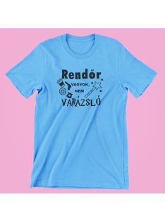 Rendőr vagyok, nem varázsló férfi póló