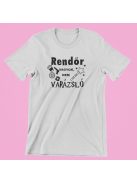 Rendőr vagyok, nem varázsló férfi póló