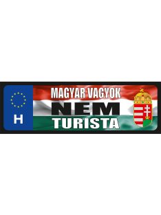 Rendszámtábla - Magyar vagyok, nem turista