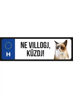 Rendszámtábla - Ne villogj, küzdj