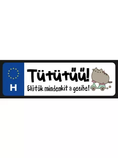 Rendszámtábla - Tütütűű!
