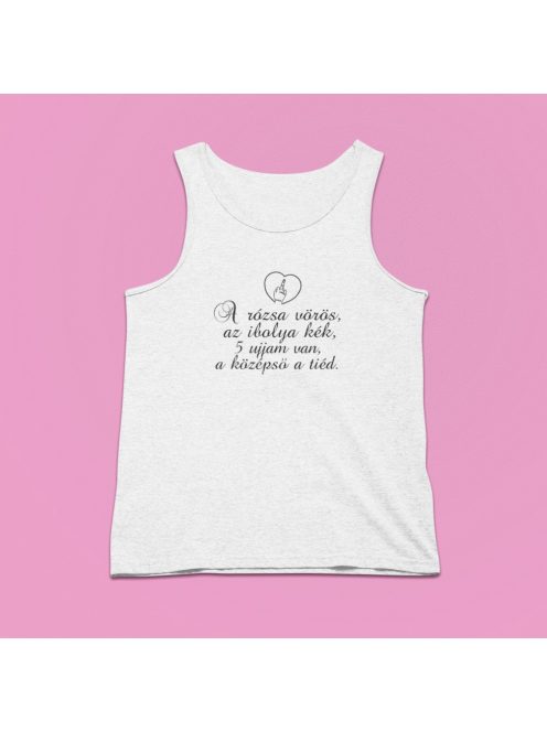 A rózsa vörös... 5 ujjam van, a középső a tiéd férfi atléta