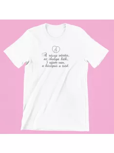   A rózsa vörös... 5 ujjam van, a középső a tiéd női póló